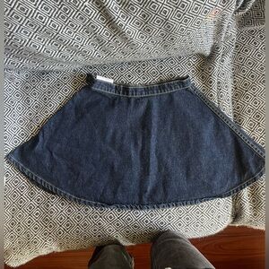 American Apparel Jean Mini Skirt
